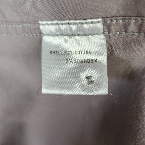 Tomsware Gray Button-Down Shirt Plaid Accents Size 3XL - Picture 7 of 8